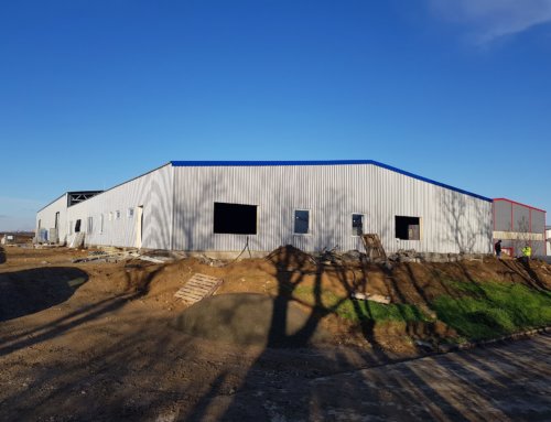 Vybrané dokončené haly v decembri 2017