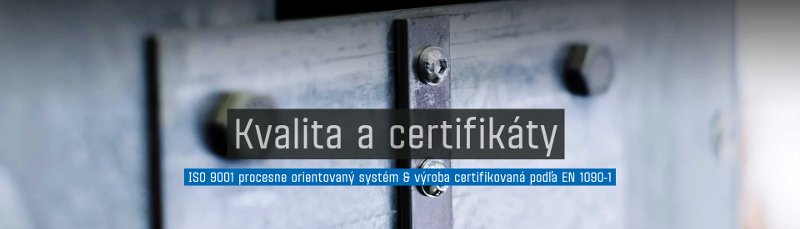 Kvalita a certifikáty