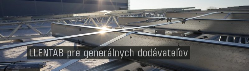 LLENTAB pre generálnych dodávateľov